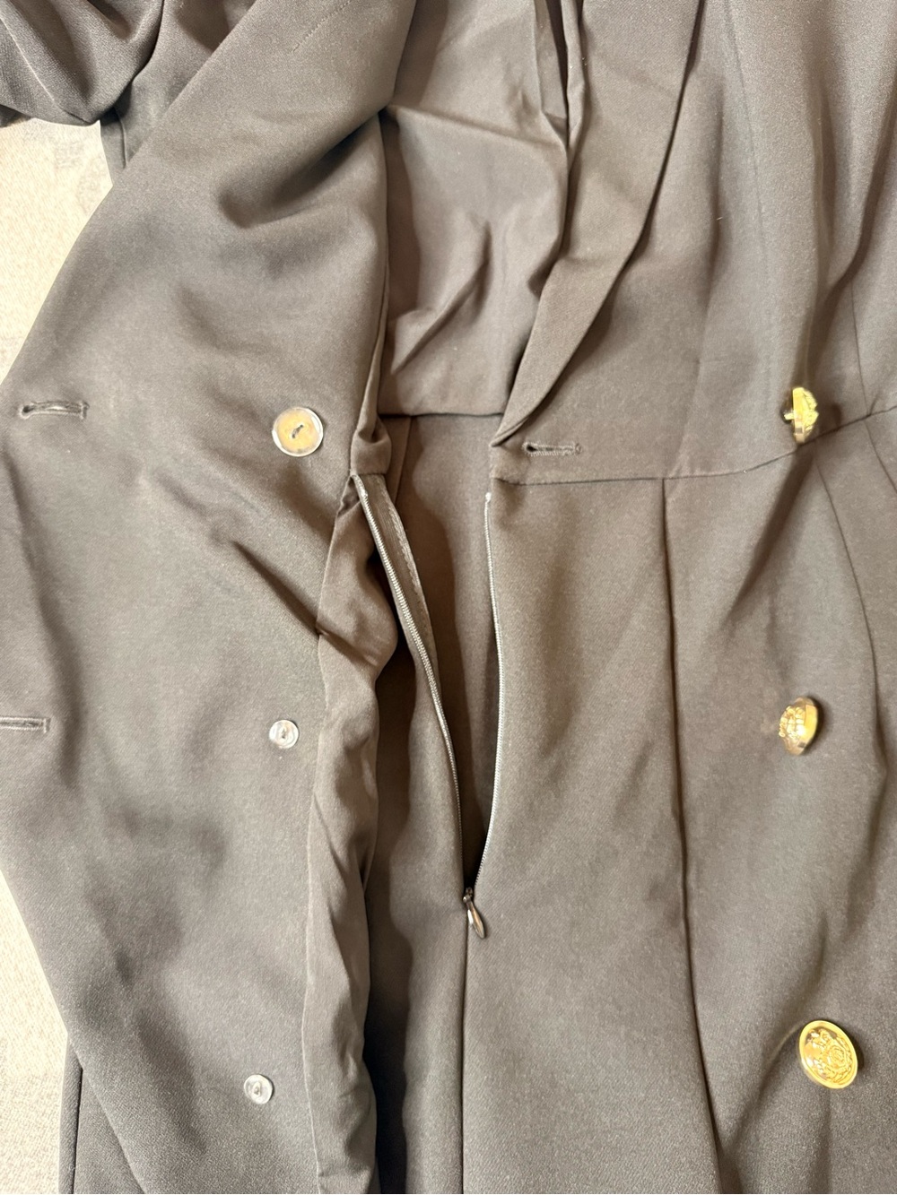 Dynamite Black Tailored Blazer Dress / Skort - Picture 7 of 10